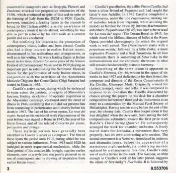 CD Alfredo Casella: Paganiniana: Divertimento For Orchestra / Serenata / La Giara