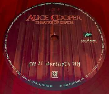 2LP/DVD Alice Cooper: Theatre Of Death - Live At Hammersmith 2009 CLR | LTD