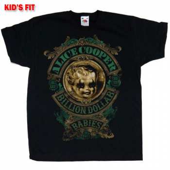 Marchandises Alice Cooper: Dětské Tričko Billion Dollar Baby  12-13 let