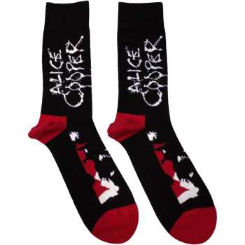 Merch Alice Cooper: Chaussettes à la cheville Face