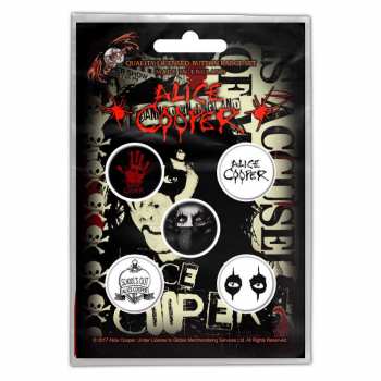 Marchandises Alice Cooper: Sada Placek Eyes
