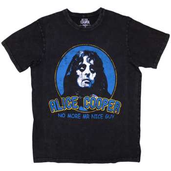 Merch Alice Cooper: Stone Wash T-shirt No More Mr Nice Guy