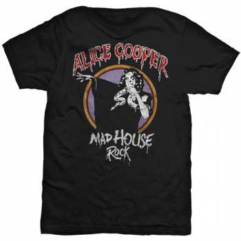 Merch Alice Cooper: T-shirt Mad House Rock 