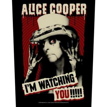 Merch Alice Cooper: Décoration arrière I'm Watching You