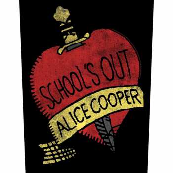 Marchandises Alice Cooper: Zádová Nášivka School's Out