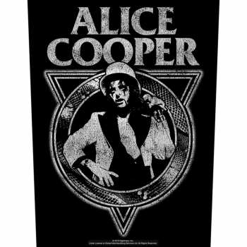 Merch Alice Cooper: Décoration arrière Snakeskin