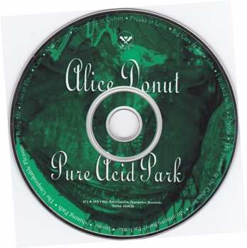 CD Alice Donut: Pure Acid Park