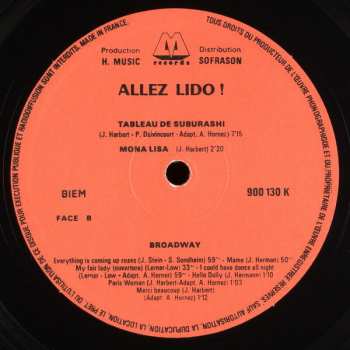 LP Alice & Ellen Kessler: Allez Lido !