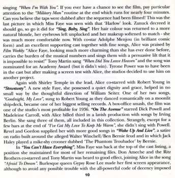 2CD Alice Faye: Got My Mind On Music