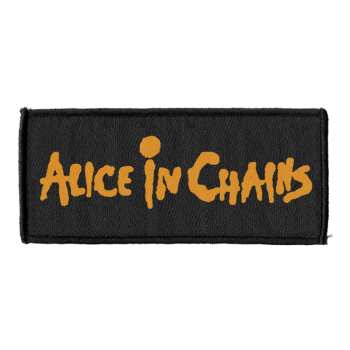 Merch Alice In Chains: Décoration Logo Alice In Chains (woven)