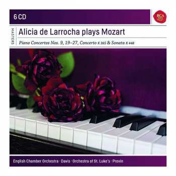 6CD/Coffret Wolfgang Amadeus Mozart: Piano Concertos Nos. 9, 10, 19-27 - Sonata For 2 Pianos