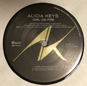 2LP Alicia Keys: Girl On Fire