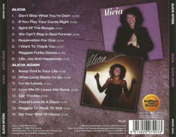 CD Alicia Myers: Alicia / Alicia Again