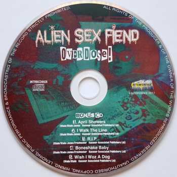 LP/CD Alien Sex Fiend: Edit / Overdose! CLR | LTD | NUM