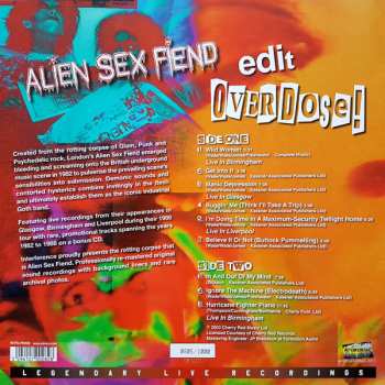 LP/CD Alien Sex Fiend: Edit / Overdose! CLR | LTD | NUM