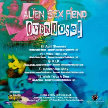 LP/CD Alien Sex Fiend: Edit / Overdose! CLR | LTD | NUM