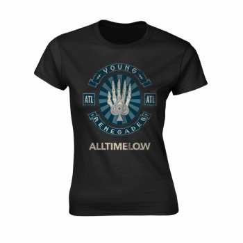 Merch All Time Low: T-shirt Femmes Skele Spade