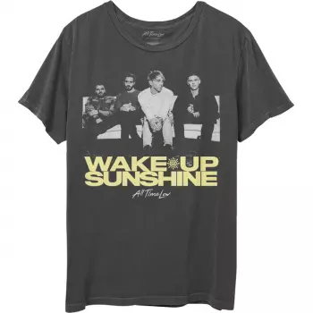 T-shirt Faded Wake Up Sunshine