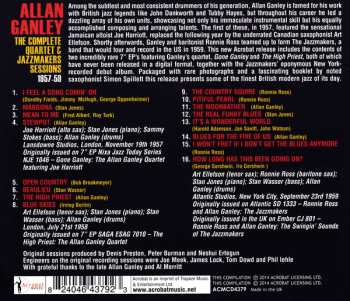 CD Allan Ganley: The Complete Quartet & Jazzmakers Sessions 1957-1959