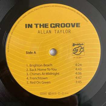 LP Allan Taylor: In The Groove LTD