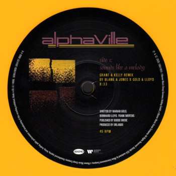 LP Alphaville: Sounds Like A Melody CLR | LTD