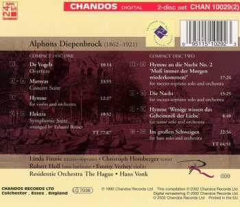 2CD Hans Vonk: De Vogels • Suites: Marsyas, Elektra • 3 Hymns • Die Nacht • Im Großen Schweigen