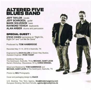 CD Altered Five Blues Band: Ten Thousand Watts