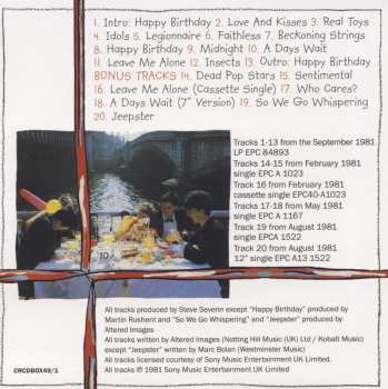 4CD/Coffret Altered Images: The Epic Years