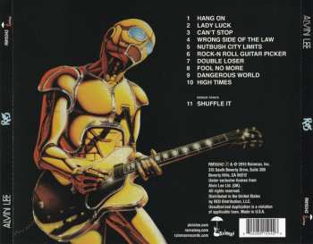 CD Alvin Lee: RX5