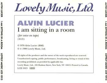 CD Alvin Lucier: I Am Sitting In A Room