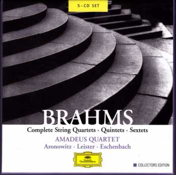 5CD/Coffret Johannes Brahms: Complete String Quartets—Quintets—Sextets 