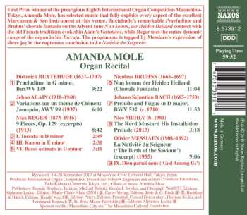 CD Amanda Mole: Organ Recital