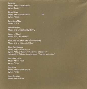 CD Amber Asylum: Bitter River