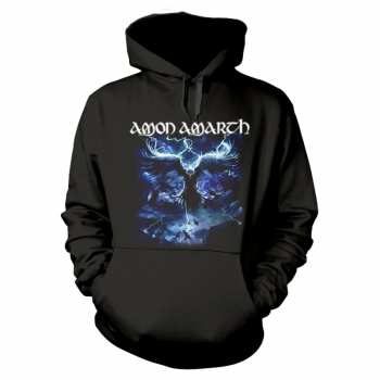 Merch Amon Amarth: Sweatshirt à capuche Raven's Flight (black)