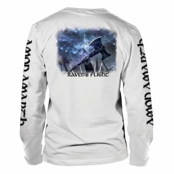 Marchandises Amon Amarth: Tričko S Dlouhým Rukávem Raven's Flight (white) M
