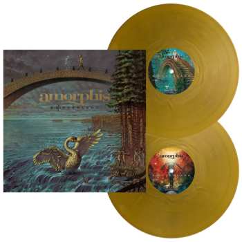 2LP Amorphis: Borderland (2lp "bones" Gold Opaque)