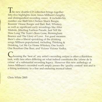 2CD Amos Milburn: Thinking & Drinking