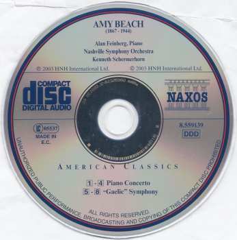 CD Nashville Symphony Orchestra: "Gaelic" Symphony • Piano Concerto