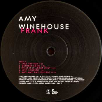 LP Amy Winehouse: Frank