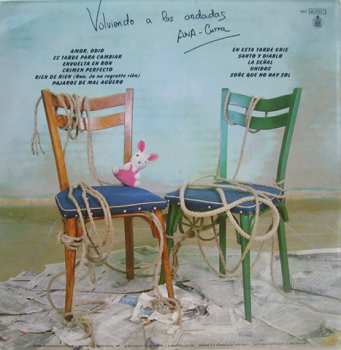 LP Ana Curra: Volviendo A Las Andadas - Blue Vinyl