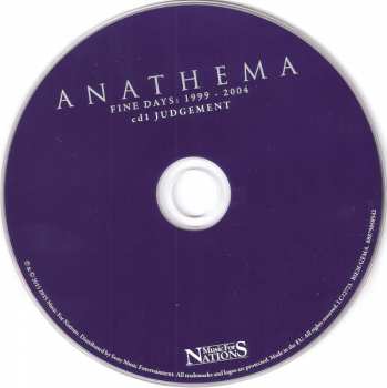 3CD/DVD Anathema: Fine Days: 1999 - 2004