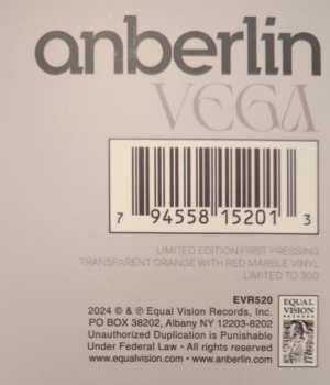 LP Anberlin: Vega CLR | LTD