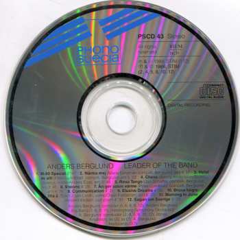 CD Anders Berglund: Leader Of The Band