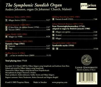 CD Anders Johnsson: The Symphonic Swedish Organ