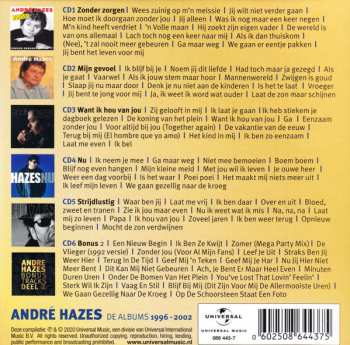 6CD/Coffret André Hazes: De Albums 1996 - 2002