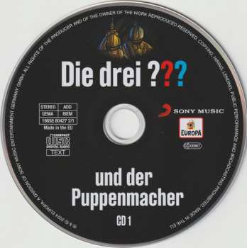 3CD André Marx: Die Drei ??? 225 - Und Der Puppenmacher