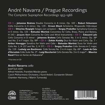 5CD/Coffret André Navarra: Prague Recordings