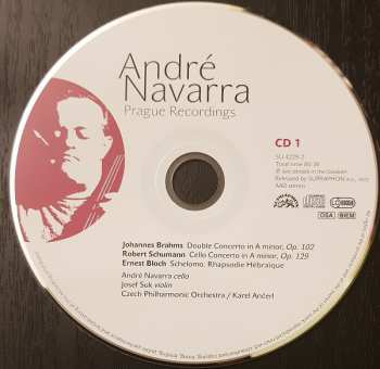 5CD/Coffret André Navarra: Prague Recordings