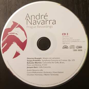 5CD/Coffret André Navarra: Prague Recordings