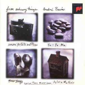 CD Yo-Yo Ma: From Ordinary Things - Sonata For Cello And Piano - Four Songs